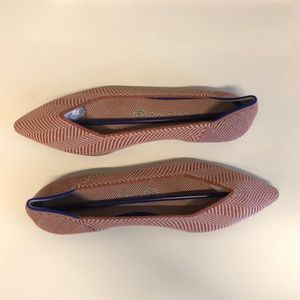Rothy’s Amber Herringbone pointed flat size 8.5